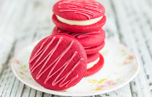 Печенье, десерт, sweet, dessert, macaroon