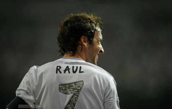 Картинка футбол, real madrid, реал мадрид, football, Рауль, Raul, прощальный матч рауля 2013