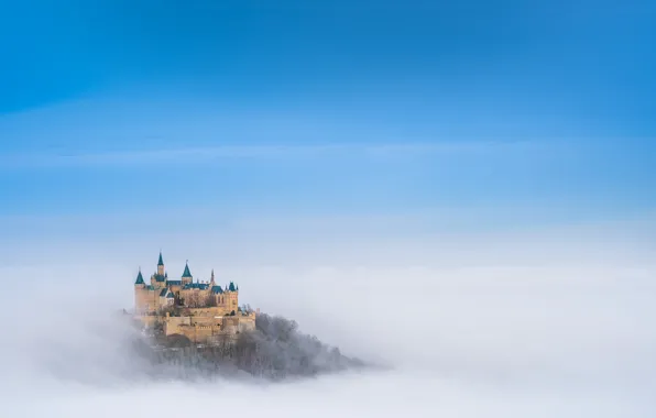 Sky, Germany, Castle, Baden-Wurttemberg, Stockenhausen