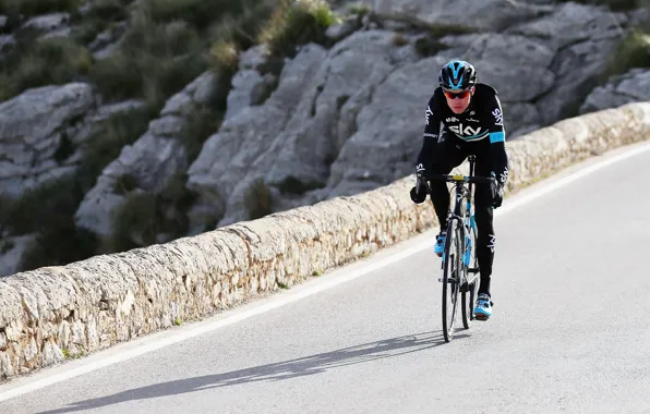 Спортсмен, велосипедист, велоспорт, ride, training, Крис Фрум, Chris Froome, команда Sky