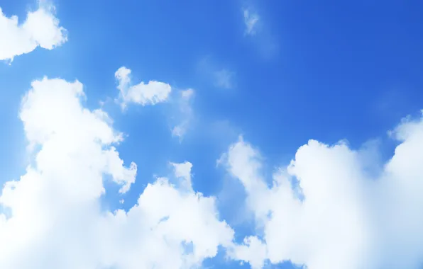 Картинка небо, облака, фон