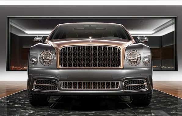 Авто, Bentley, Машина, Фары, Рендеринг, Передок, Bentley Mulsanne, Mulsanne