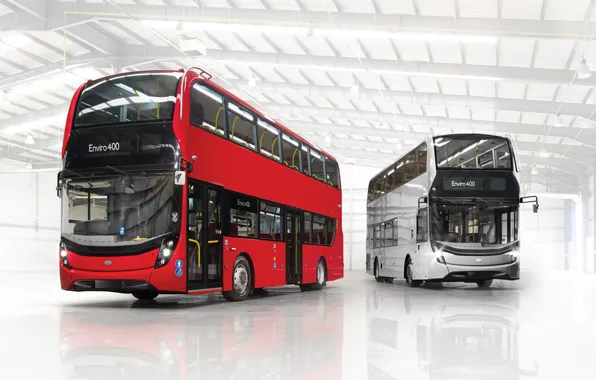 England, bus, double decker bus