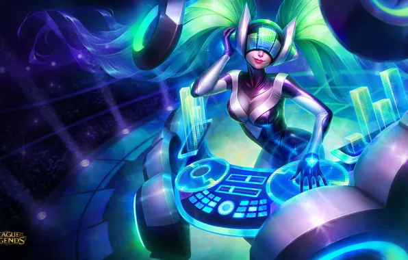 Lol, sona, league of legend, dj sona, kinetic