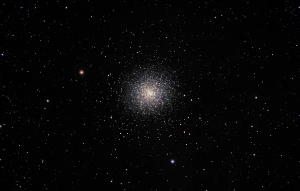 Шаровое скопление, в созвездии, M 13, расположено, Геркулеса