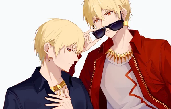 Арт, парень, Гильгамеш, Fate / Grand Order, Судьба великая кампания