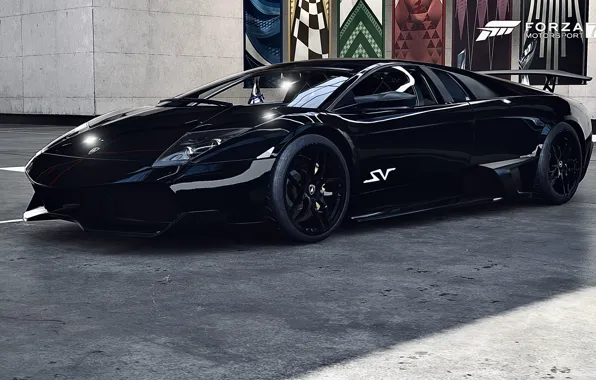 HDR, Lamborghini, Murcielago, Game, FM7, UHD, Forza Motorsport 7, Xbox One X