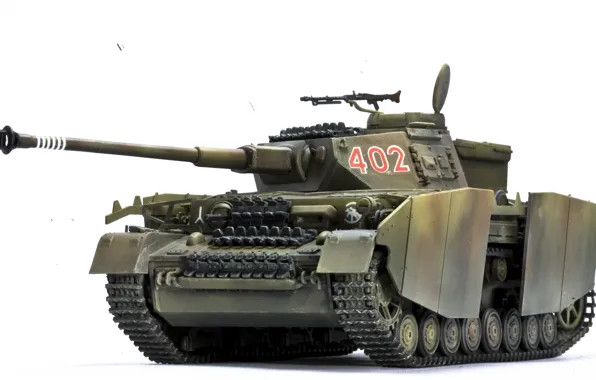 Игрушка, танк, немецкий, средний, Panzerkampfwagen IV, моделька, периода, Второй мировой войны