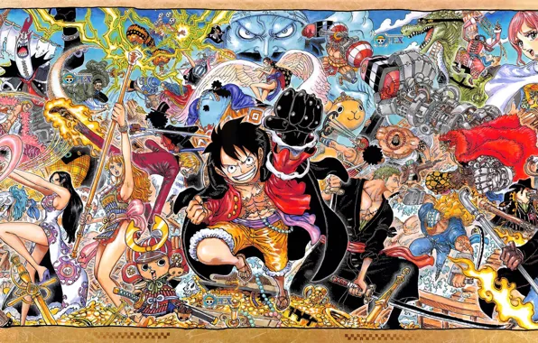 Обои Sword, Game, Fighter, Nami, Weapon, Anime, One Piece, Man На.