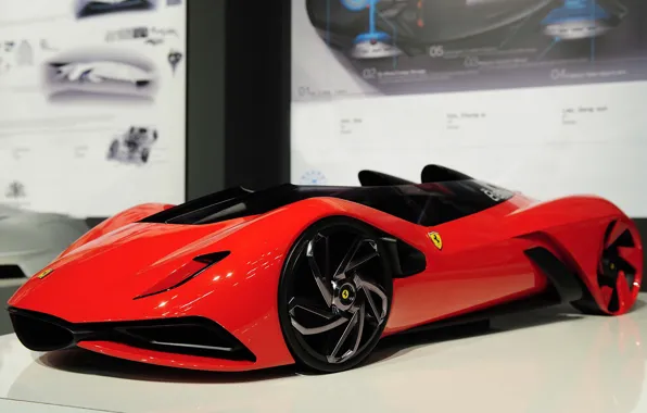 Картинка модель, феррари, Eternita, Ferrari World Design Contest