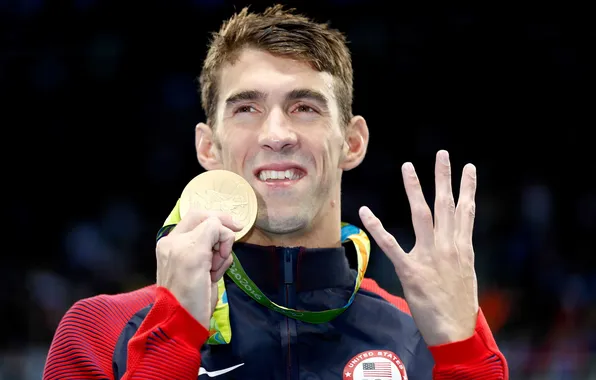 Пловец, Michael Phelps, Майкл Фэлпс, 23-кратный олимпийский чемпион