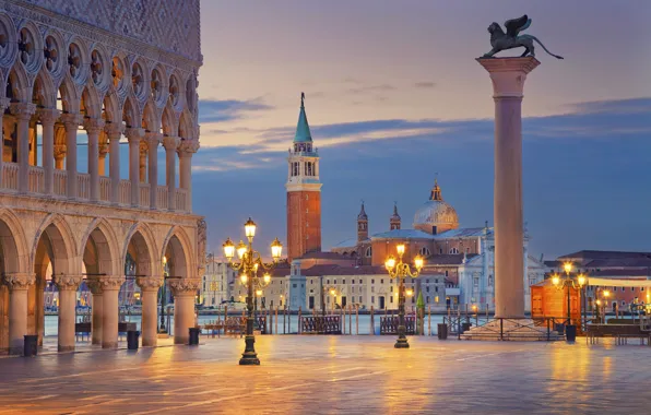 Картинка city, город, Италия, Венеция, Italy, panorama, Europe, view
