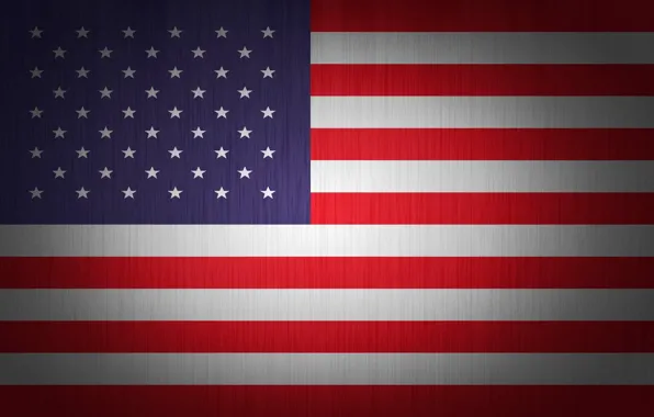Картинка белый, красный, полосы, флаг, США, U.S.A., соединённых штатов америки