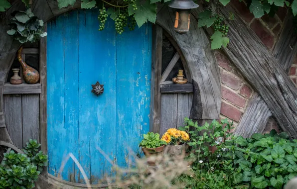 Фонарь, Дверь, Кино, Шир, Хоббит, Хоббитон, Нора