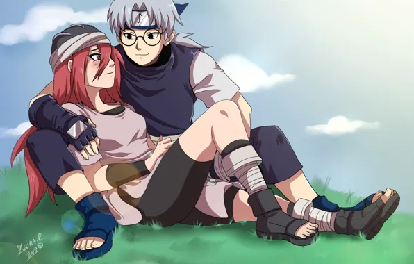 Девушка, романтика, парень, Naruto, Кабуто