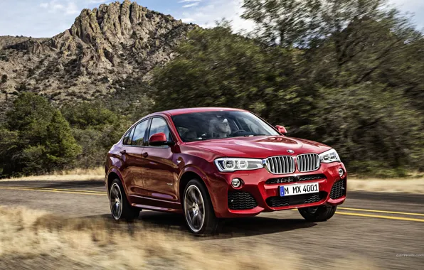 Картинка дорога, авто, BMW
