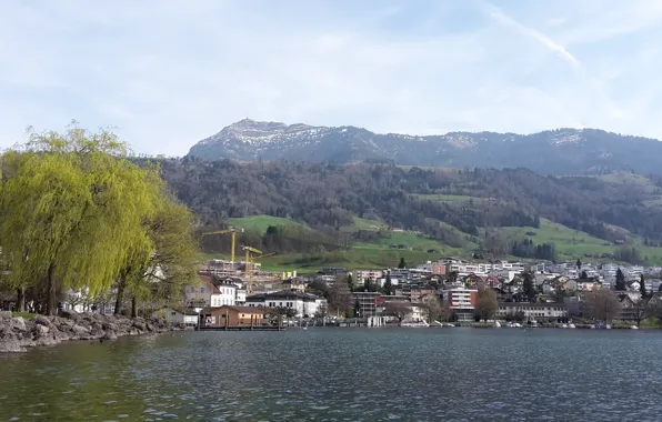 Switzerland, Kussnacht-am-Rigi, mount Rigi