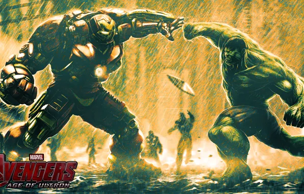 Marvel, hulk, iron man, avengers, hulkbuster