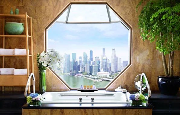 Singapore, Hotel, bathroom