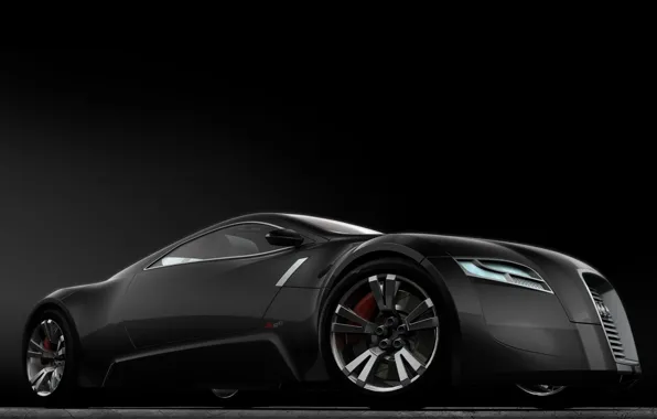 Concept, Audi, черный