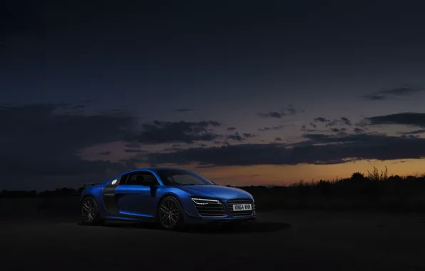 Car, Audi, twilight, R8, Audi R8 LMX