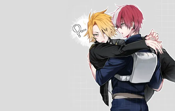 Boku no Hero Academia, Todoroki Shouto, My Hero Academia, Kaminari Denki