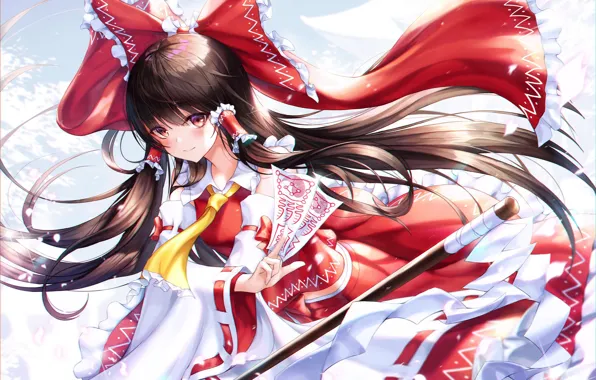 Touhou, hakurei reimu, chyopeuteu