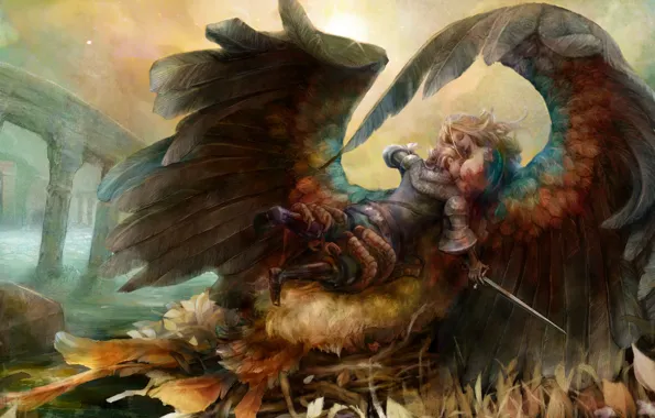 Angel, men, female, Dragon's Crown