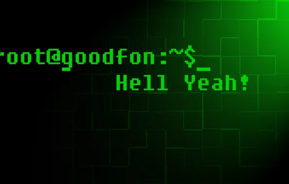 Green, goodfon, зелёный, консоль, гудфон, console, root, рут