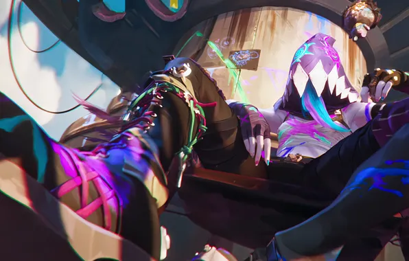 Anime, Wallpaper, League of Legends, Jinx, Arcane