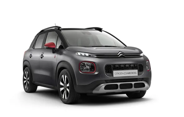 Белый фон, Citroen, C-Series, Aircross, 2020 C3