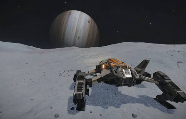 Планеты, Космос, юпитер, Космический Корабль, Elite: Dangerous