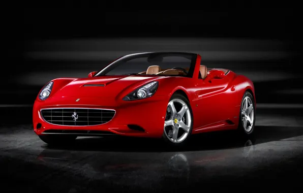 Red, california, ferrari, black, fon