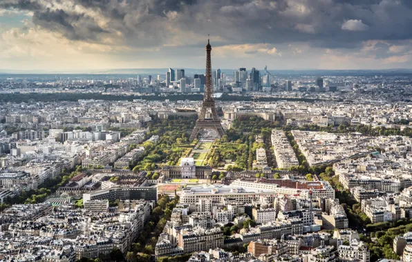 Картинка город, Paris, Eiffel Tower