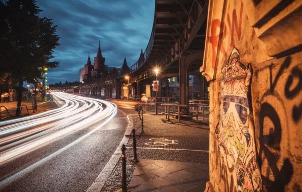 Germany, Berlin, Oberbaumbrücke