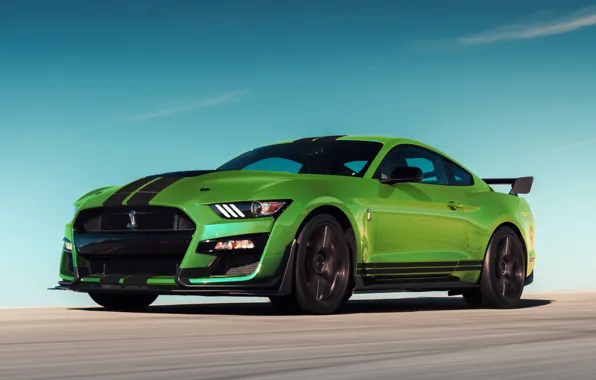 Скорость, Mustang, Ford, Shelby, GT500, 2019