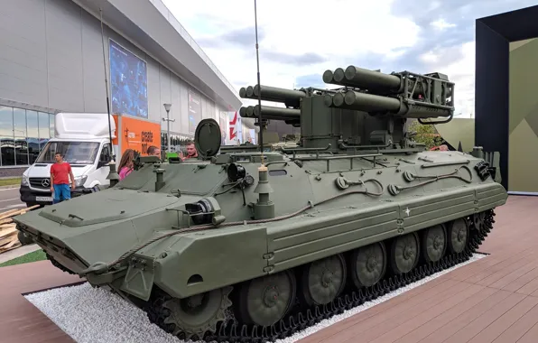 Выставка вооружения, ПВО России, Forum «ARMY 2018», Зенитно - ракетный комплекс, "Сосна"