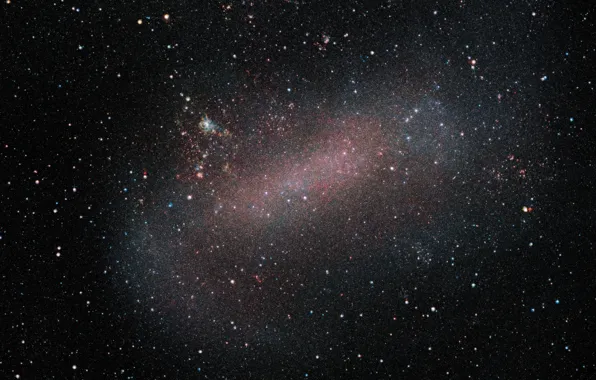 Картинка космос, БМО, LMC, Большое Магелланово Облако, карликовая галактика