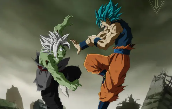 Бой, парни, сражение, Dragon Ball