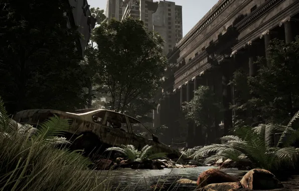 Город, разрушения, Post Apocalyptic Sanctuary