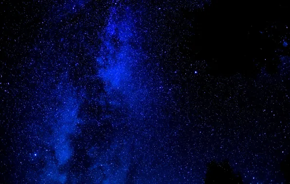Картинка небо, космос, звезды, ночь, Млечный путь