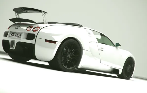 Картинка veyron, bugatti, noir blanc3