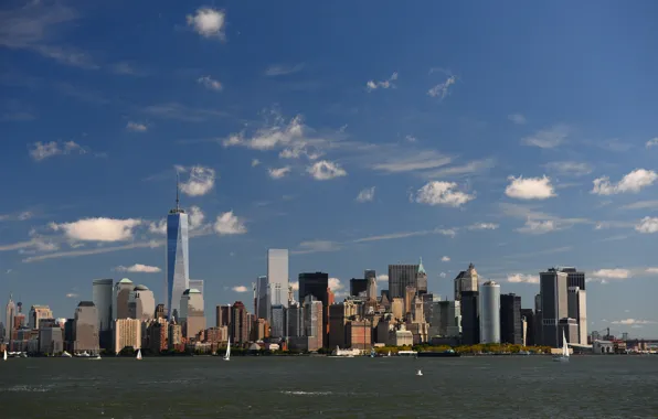 Нью Йорк, New York, Downtown, Manhatten, Манхэттэн