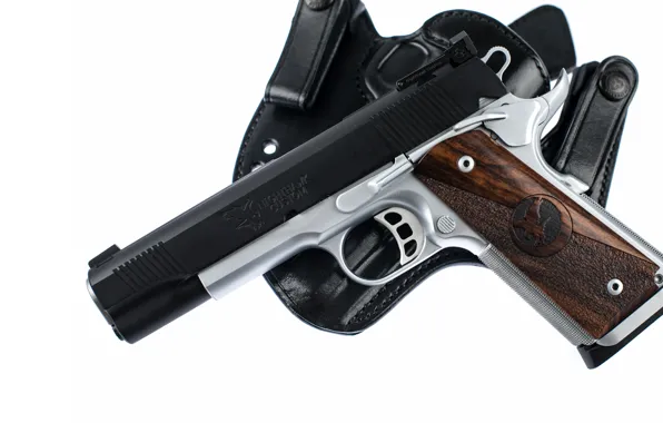 Пистолет, кобура, custom, M1911, Dominator, nighthawk