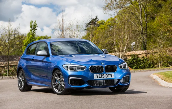 Картинка бмв, BMW, UK-spec, 3-door, 2015, F21, M135i