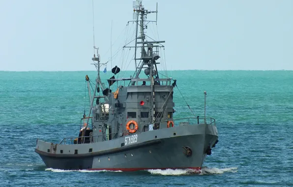 Катер, Черное море, гидрограф