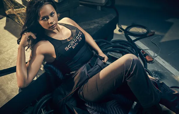 Scirocco, pose, actress, tv series, The Expanse, Roberta Draper, Frankie Adams, Expanse