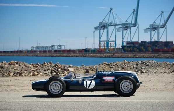 Cooper, Порт, Formula 1, Краны, Classic car, 1961, Sports car, Cooper T54