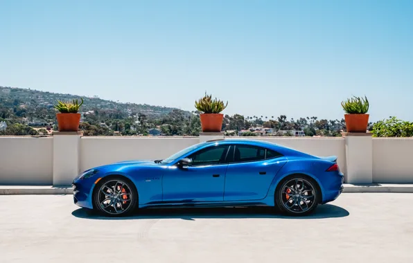 Картинка blue, Karma, Karma Revero GT, Revero