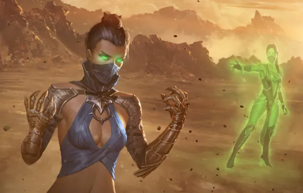 Mortal Kombat, китана, kitana